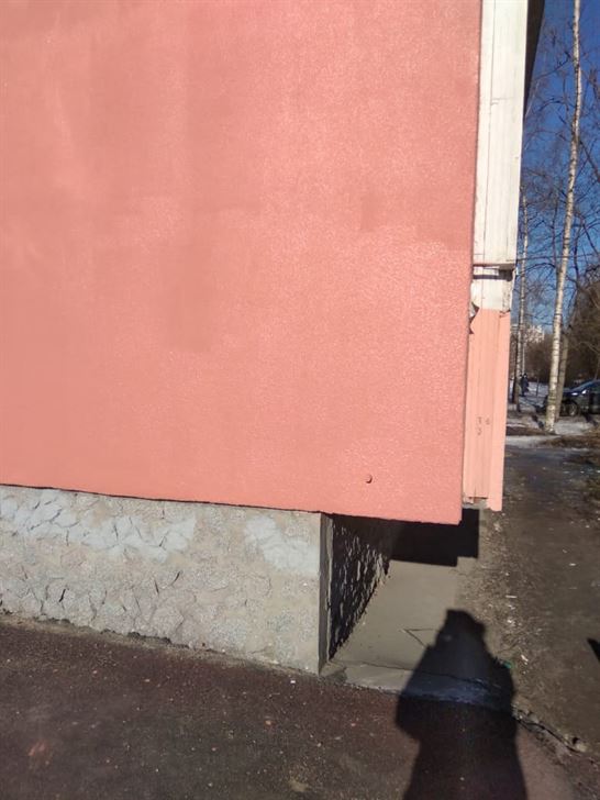 Окраска граффити по адресу ул. Турку д. 2 к. 1